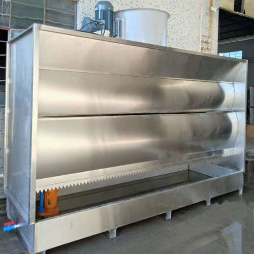 Cabine de peinture à l'eau pour petites pièces